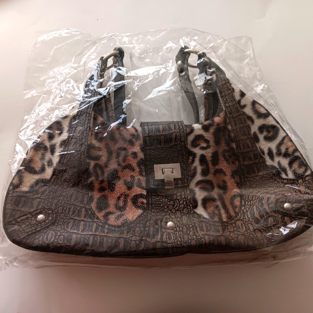 Leopard Print Women's Purse